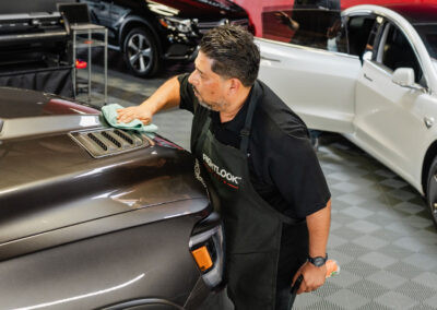 Rightlook Studio Detailing Dodge Ram and Window Tinting Tesla Model 3